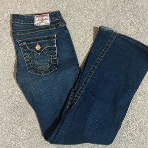 True Religion Joey bootcut jeans Sz 28- 30.5” inseam